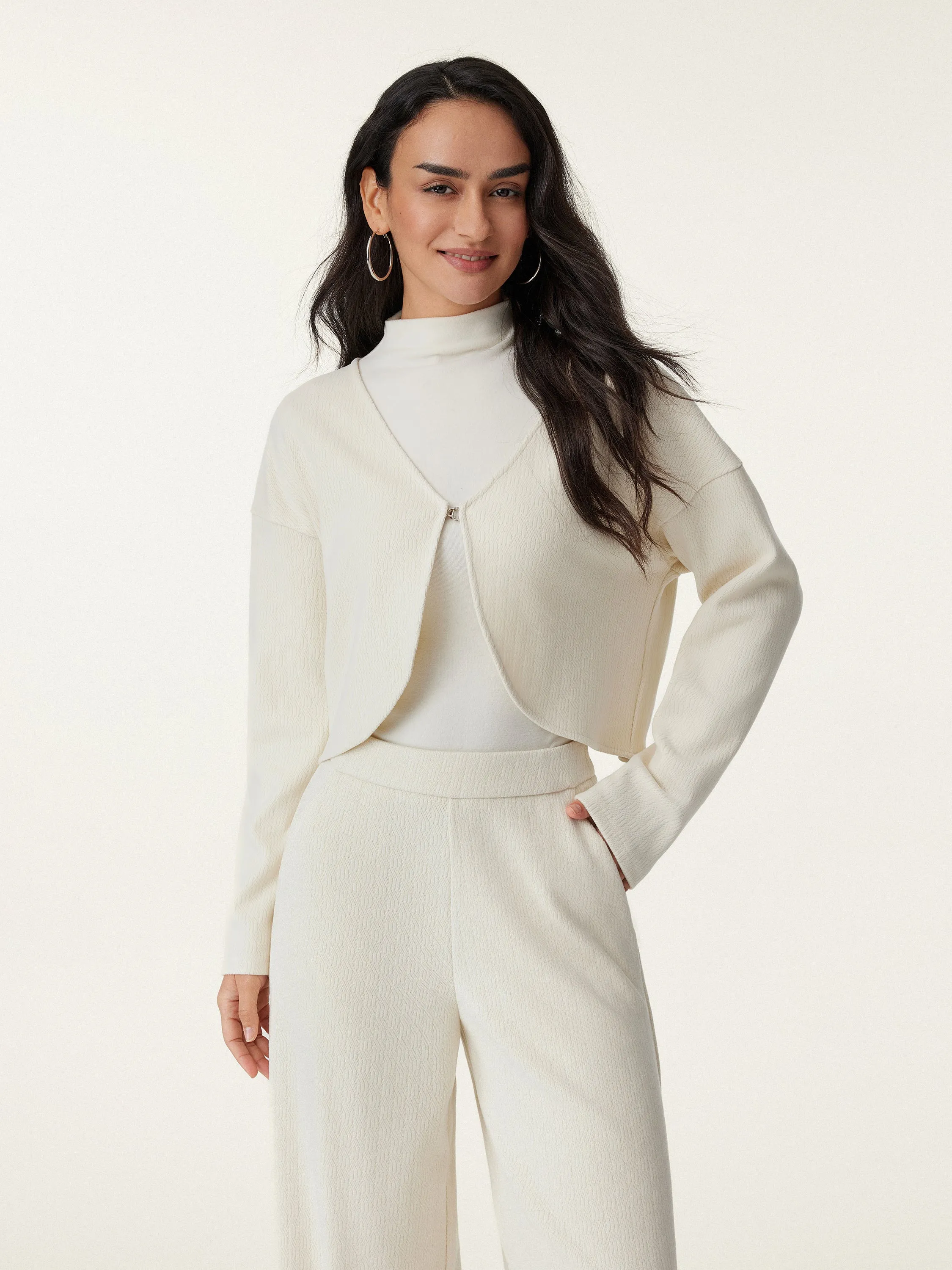 V-Neck Long Sleeve Jacket sold by ogl move