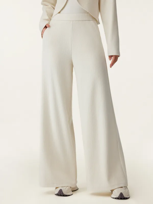 Textured Jacquard Wide-Leg Pant sold by ogl move