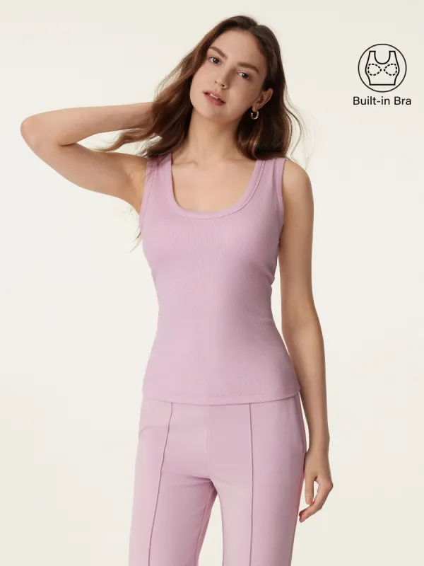 Scoop Neck Cotton New Airy Brami Tank sold by ogl move