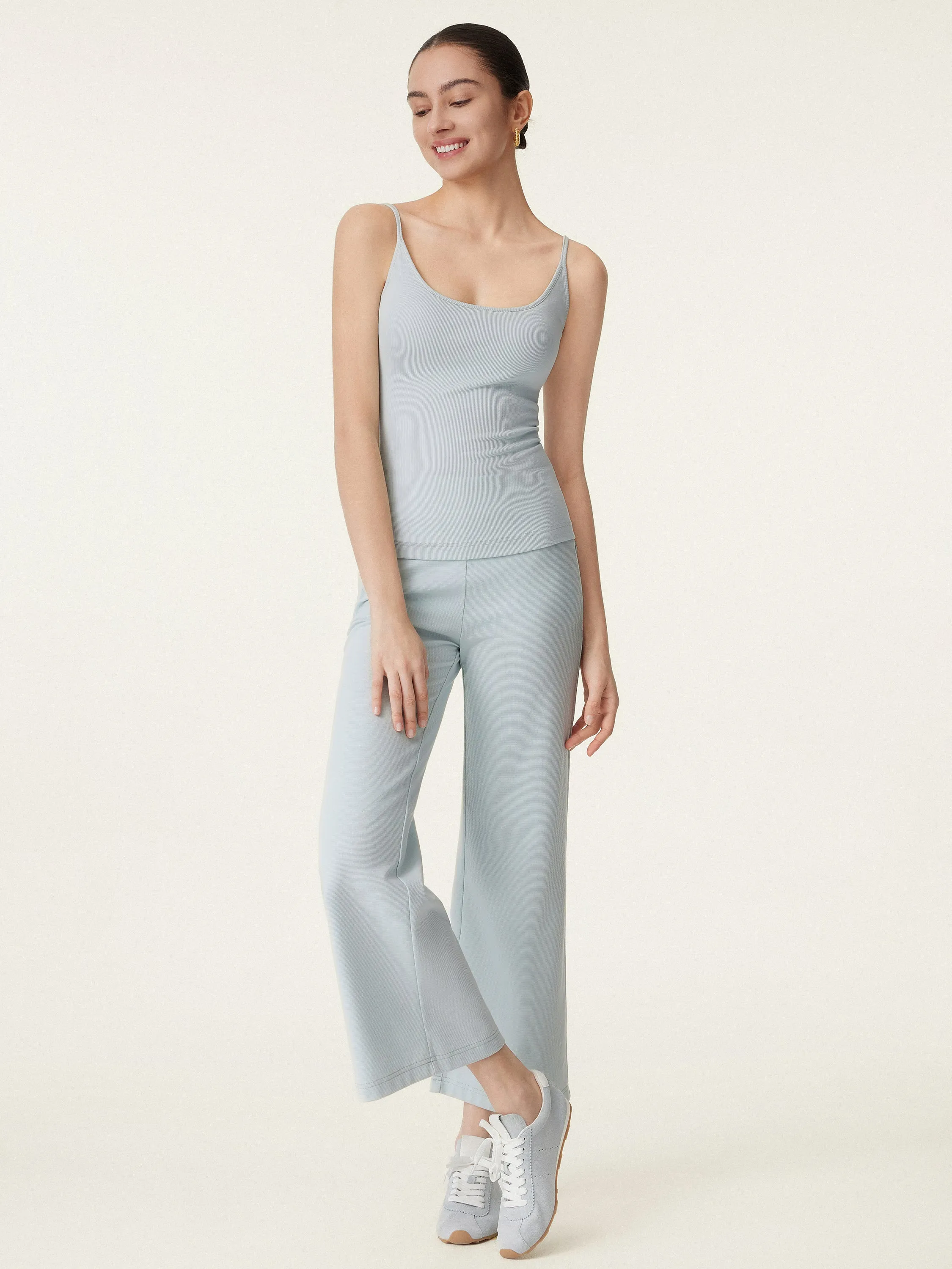 Scoop Neck Spaghetti Strap New Airy Brami Tank Top sold by ogl move product image thumbnail 5