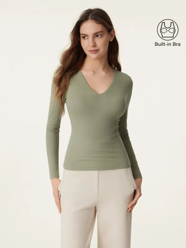 V-neck Long Sleeve New Airy Brami sold by ogl move