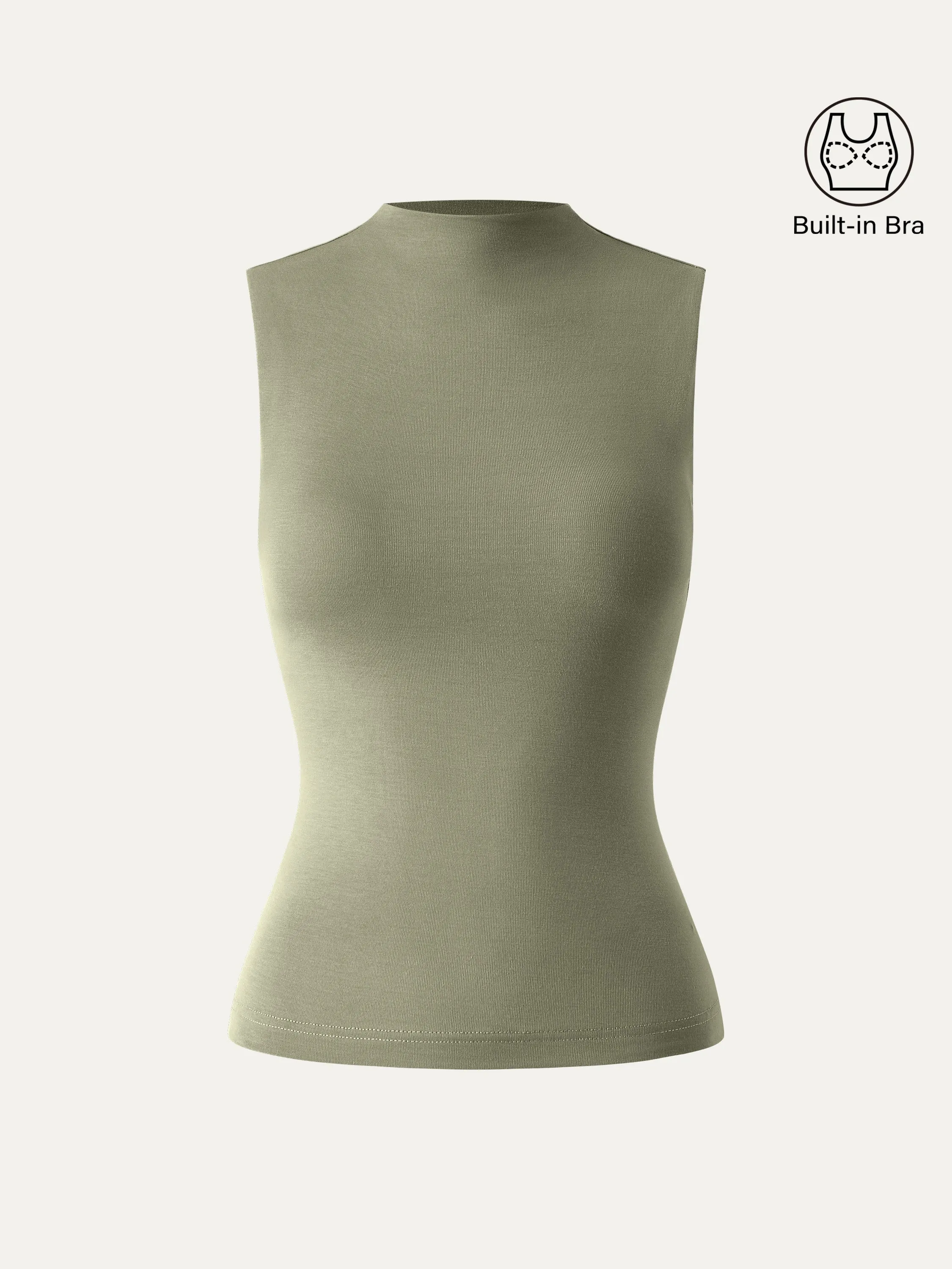 Mockneck New Airy Brami Tank sold by ogl move product image thumbnail 2