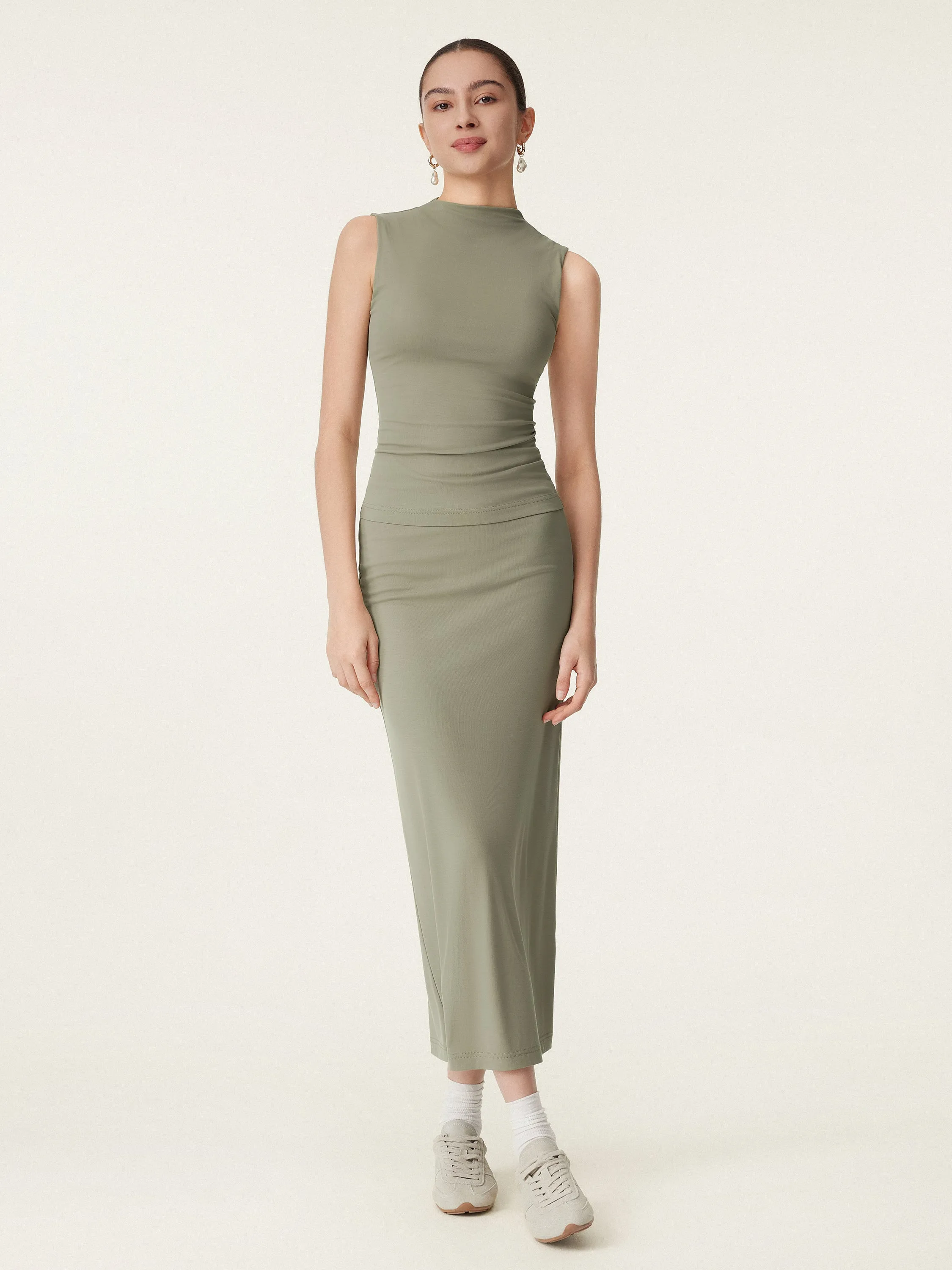 Mockneck New Airy Brami Tank sold by ogl move product image thumbnail 3