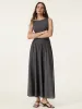 Umbrella Maxi Skirt with Pockets sold by ogl move