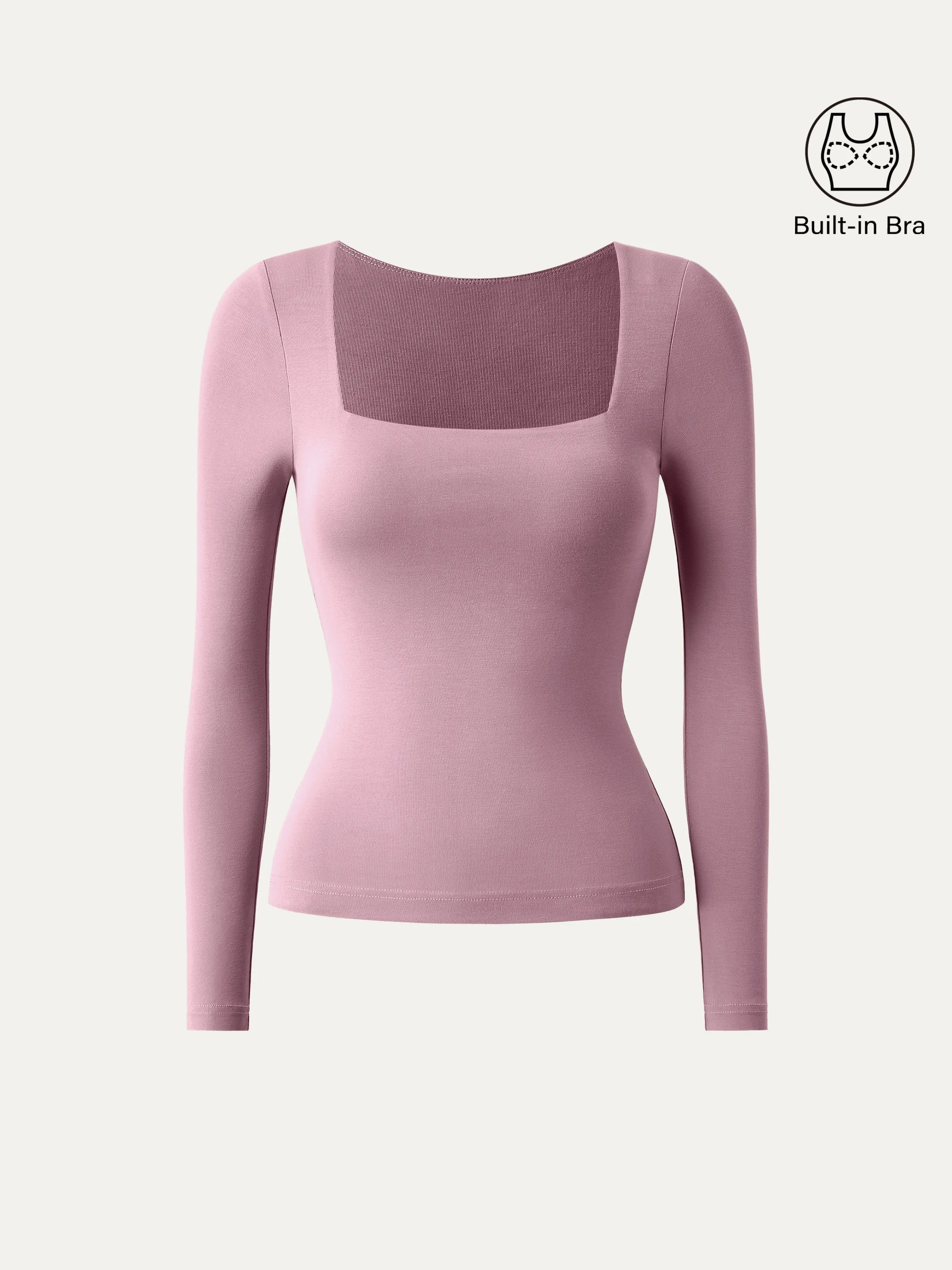 Square Neck Long Sleeve New Airy Brami sold by ogl move product image thumbnail 2