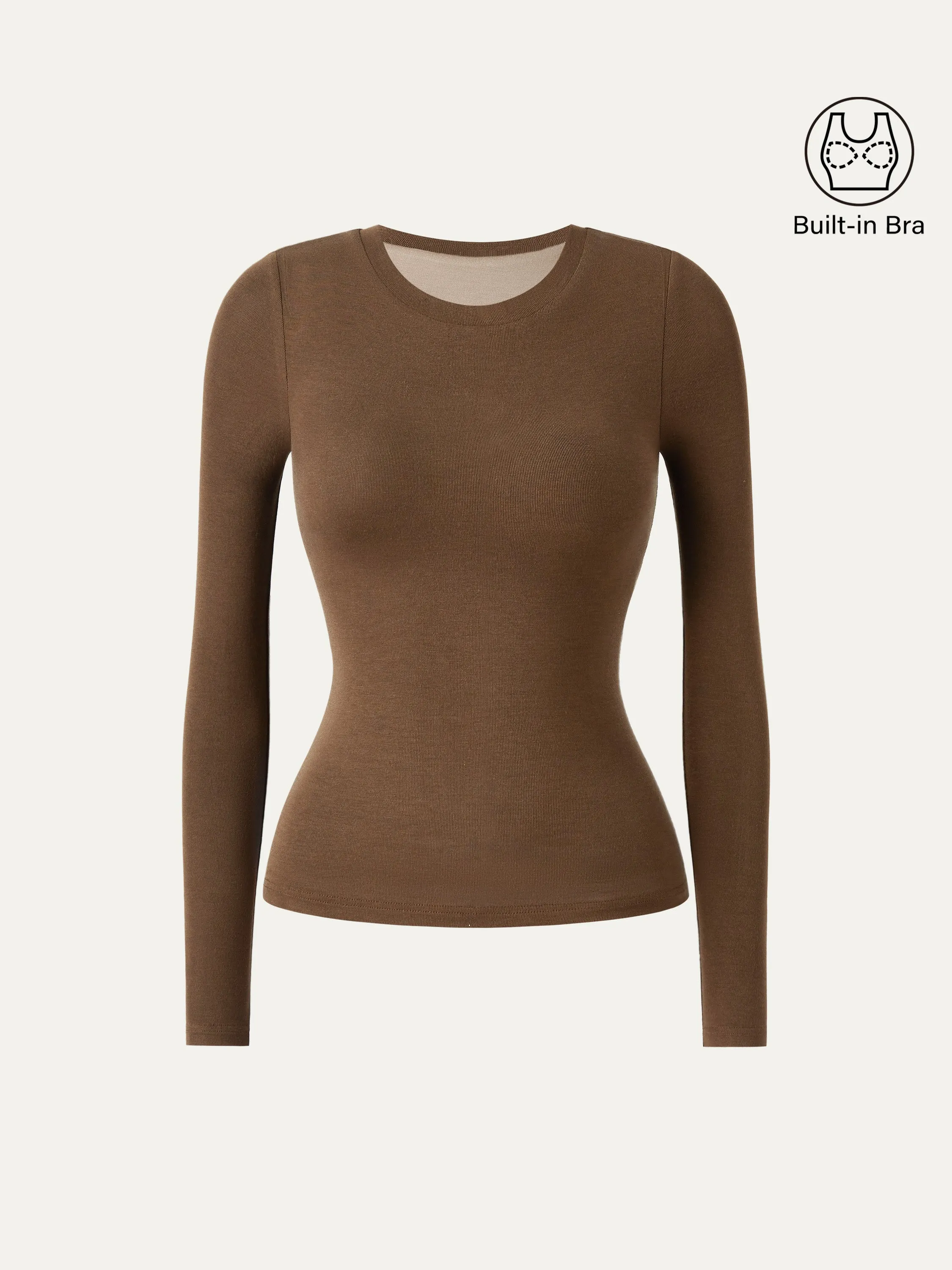 Crewneck Long Sleeve New Airy Brami sold by ogl move product image thumbnail 2