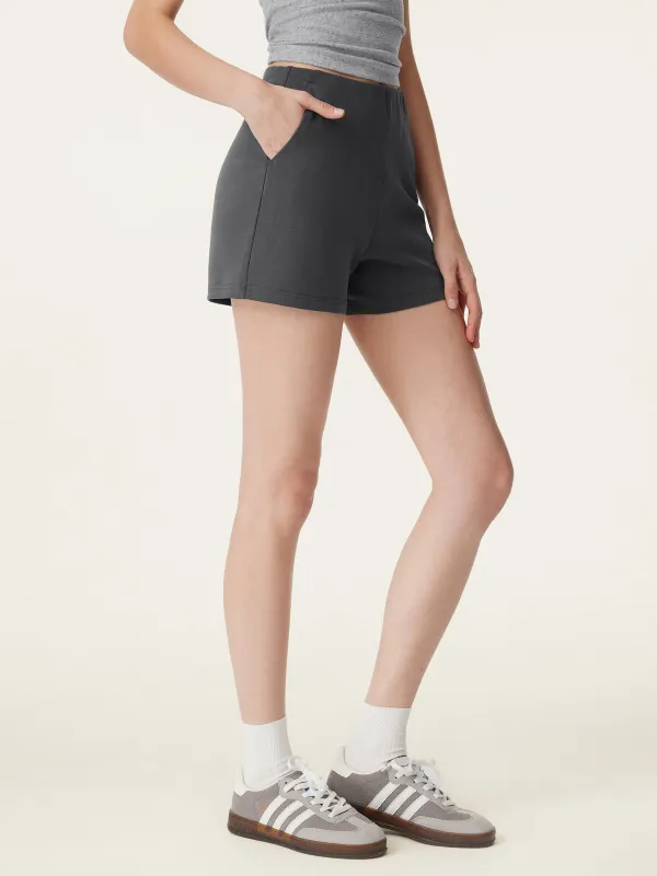 Mid Rise Pull-on Shorts sold by ogl move