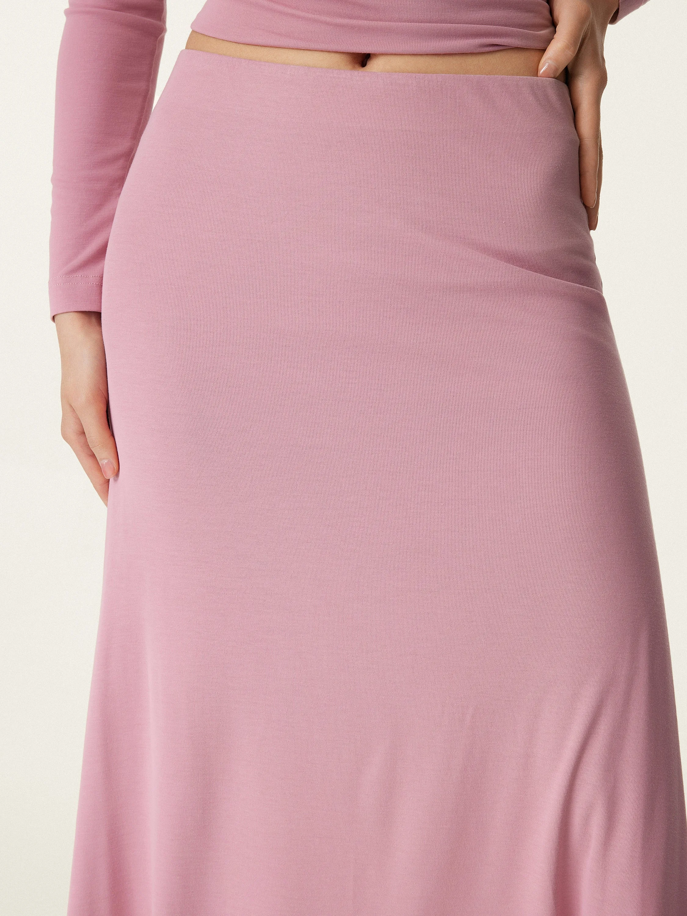 Breezy Pull-on Mermaid Midi Skirt sold by ogl move product image thumbnail 4