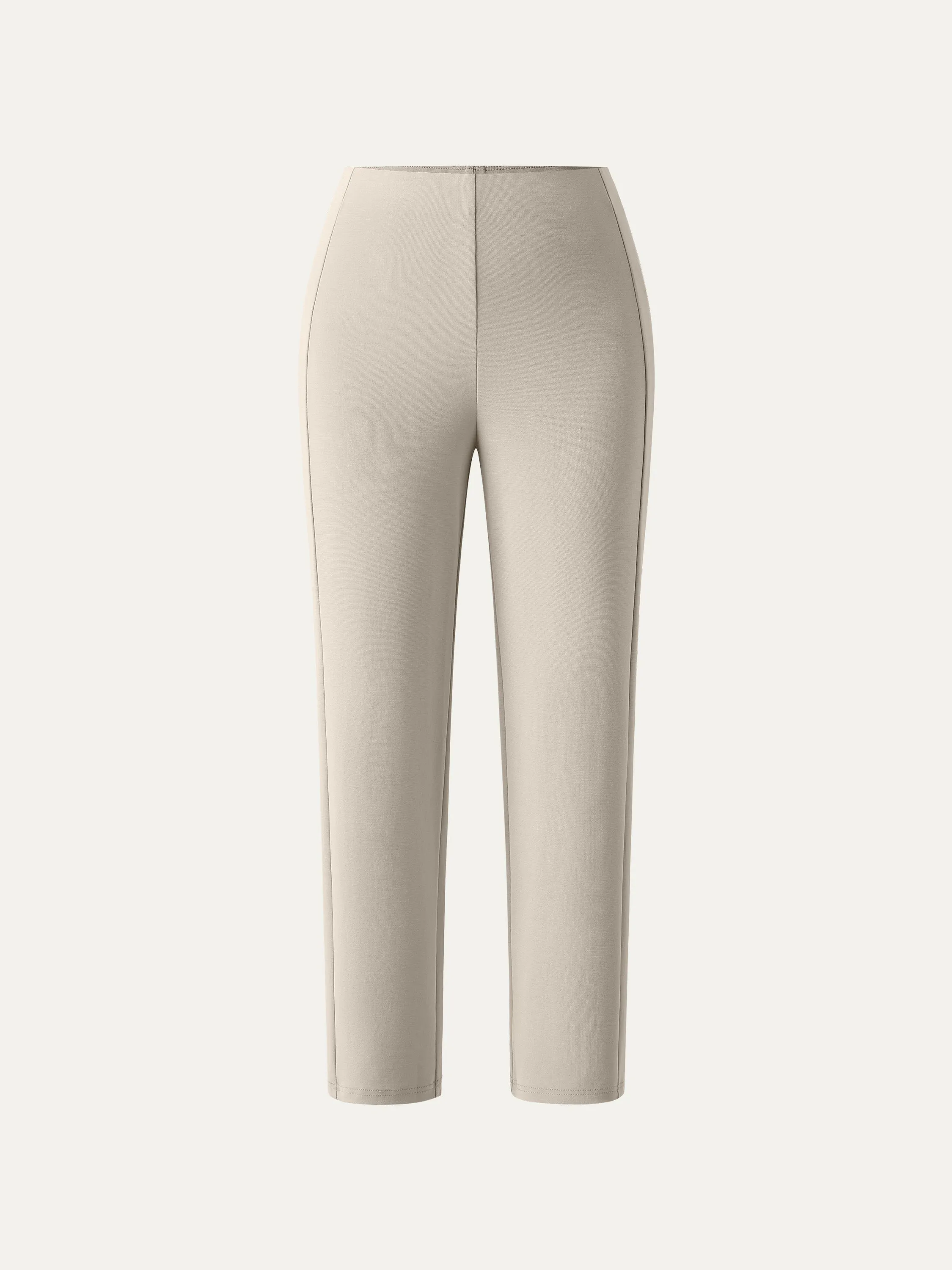 High Rise Pull-on Cropped Straight Leg Pant sold by ogl move product image thumbnail 2