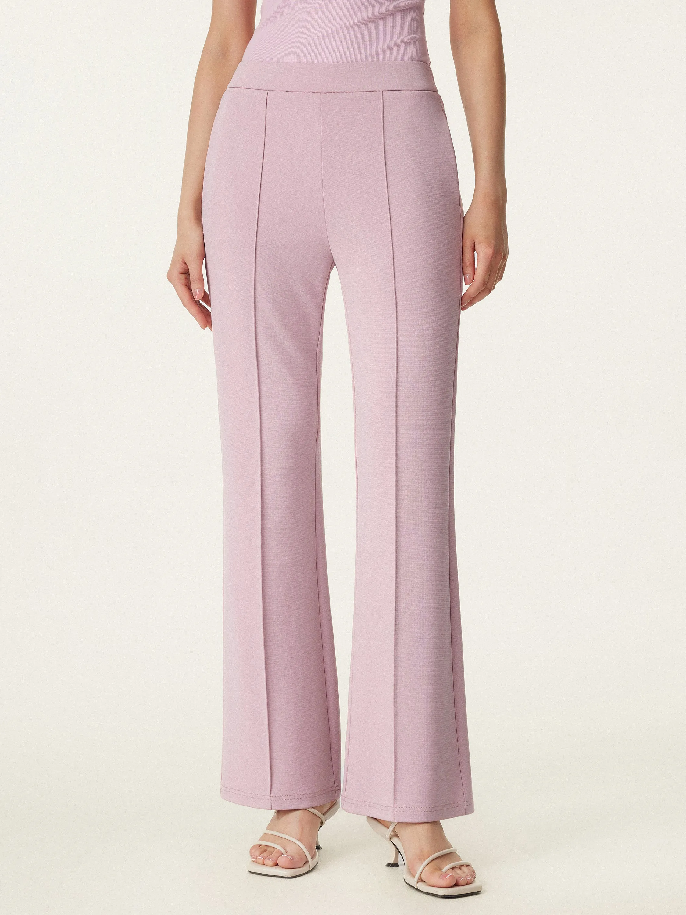 Mid Rise Pull-on Flare Pant sold by ogl move