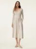 Fit-and-flare Brami Midi Dress with Pockets sold by ogl move
