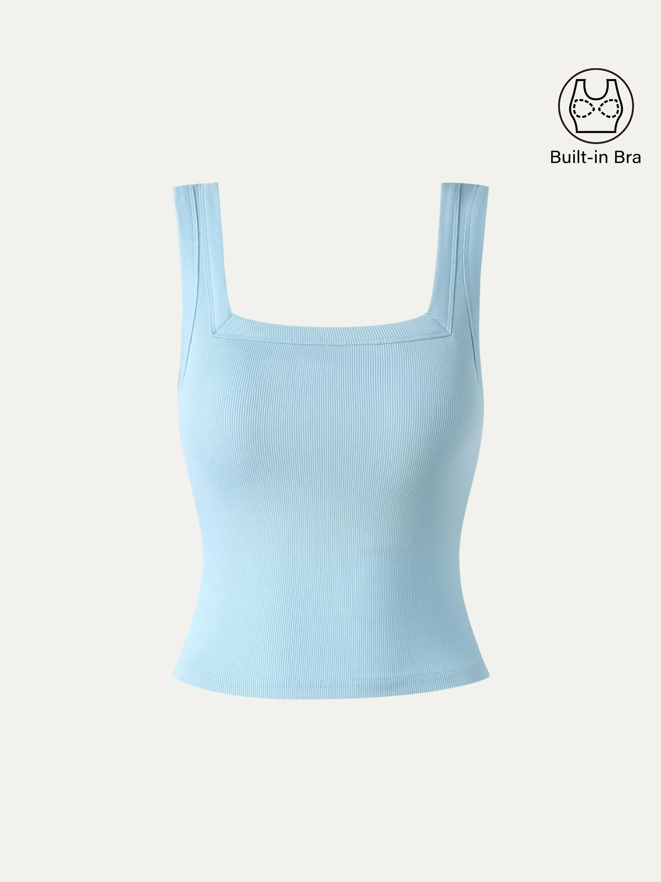 Square Open-Back Brami Tank Top sold by ogl move product image thumbnail 2