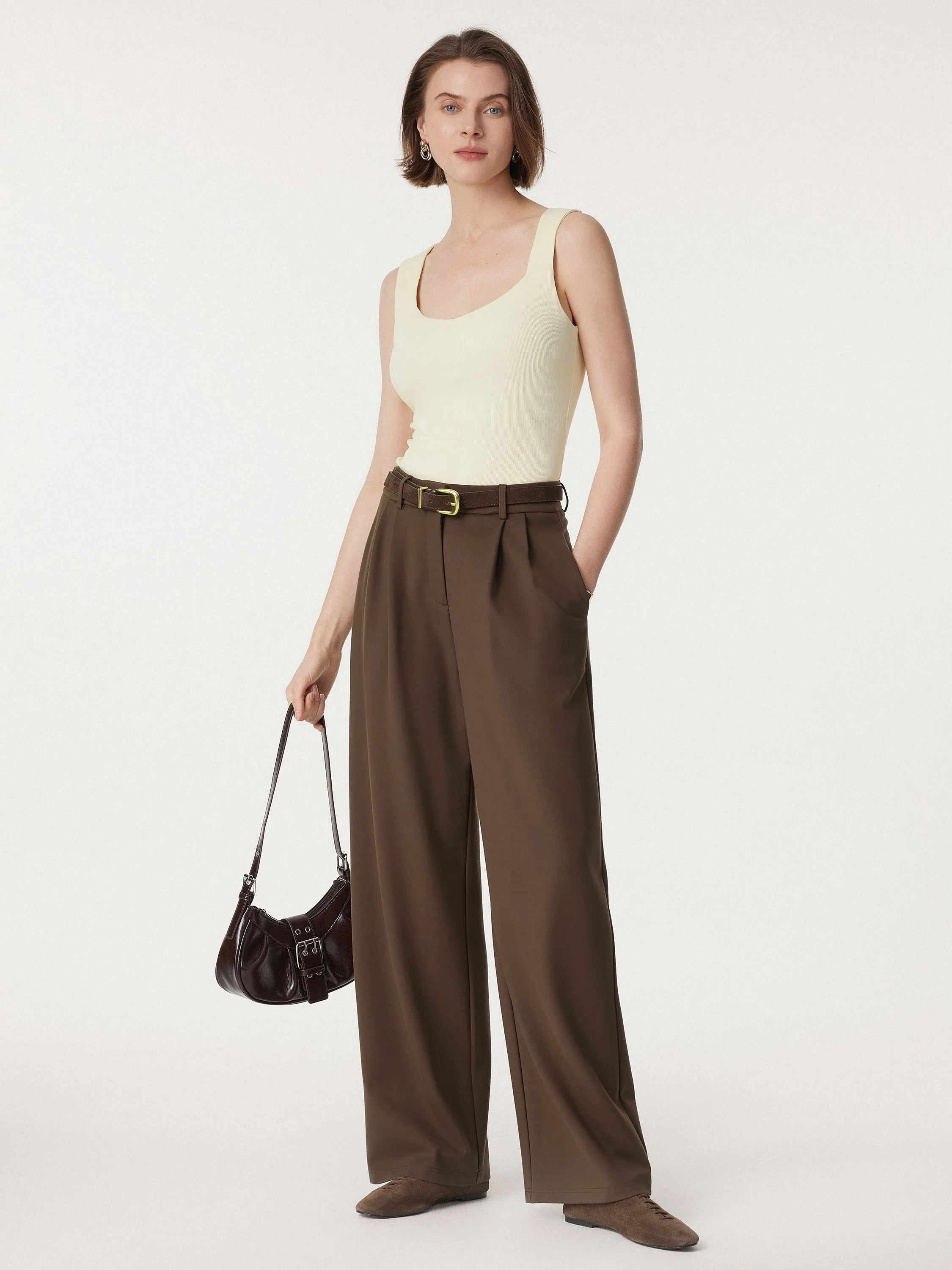 Breezy Wide Leg Pant with Pockets sold by OGLmove product image thumbnail 4