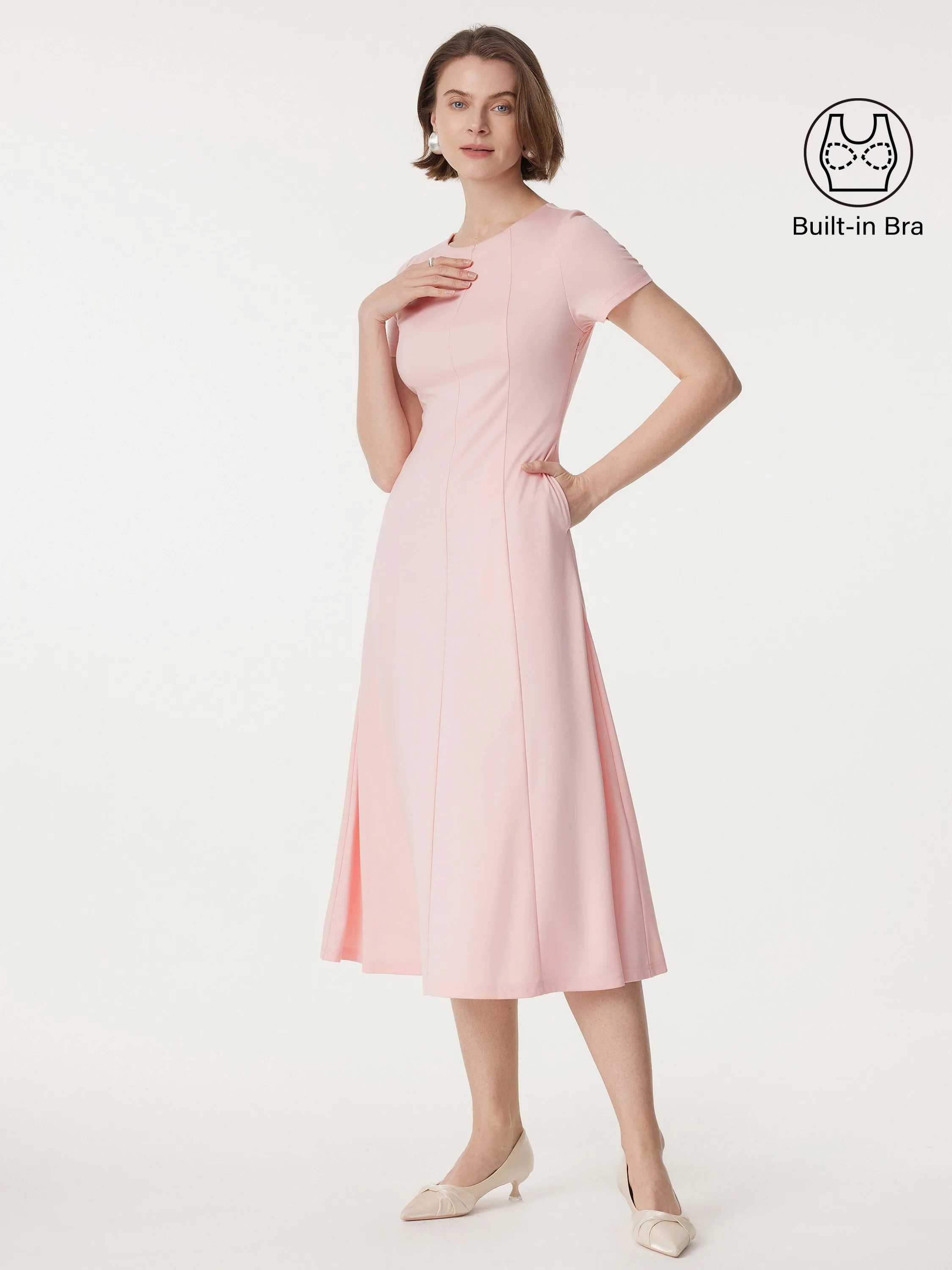 Statement New Airy Brami Dress with Pockets sold by ogl move product image thumbnail 3