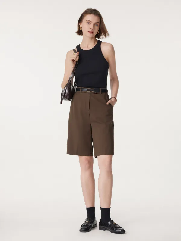 Timeless Wide Leg Bermuda Short sold by ogl move