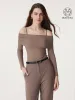 Off-the-shoulder New Airy Brami Top sold by ogl move