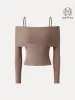 Off-the-shoulder New Airy Brami Top sold by ogl move