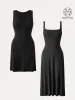 2Pcs Set V-neck Brami Dress & Square Neck Brami Midi Dress sold by ogl move