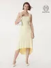 2Pcs Set Diamond Neck Brami Tank & High-low Midi Skirt sold by ogl move