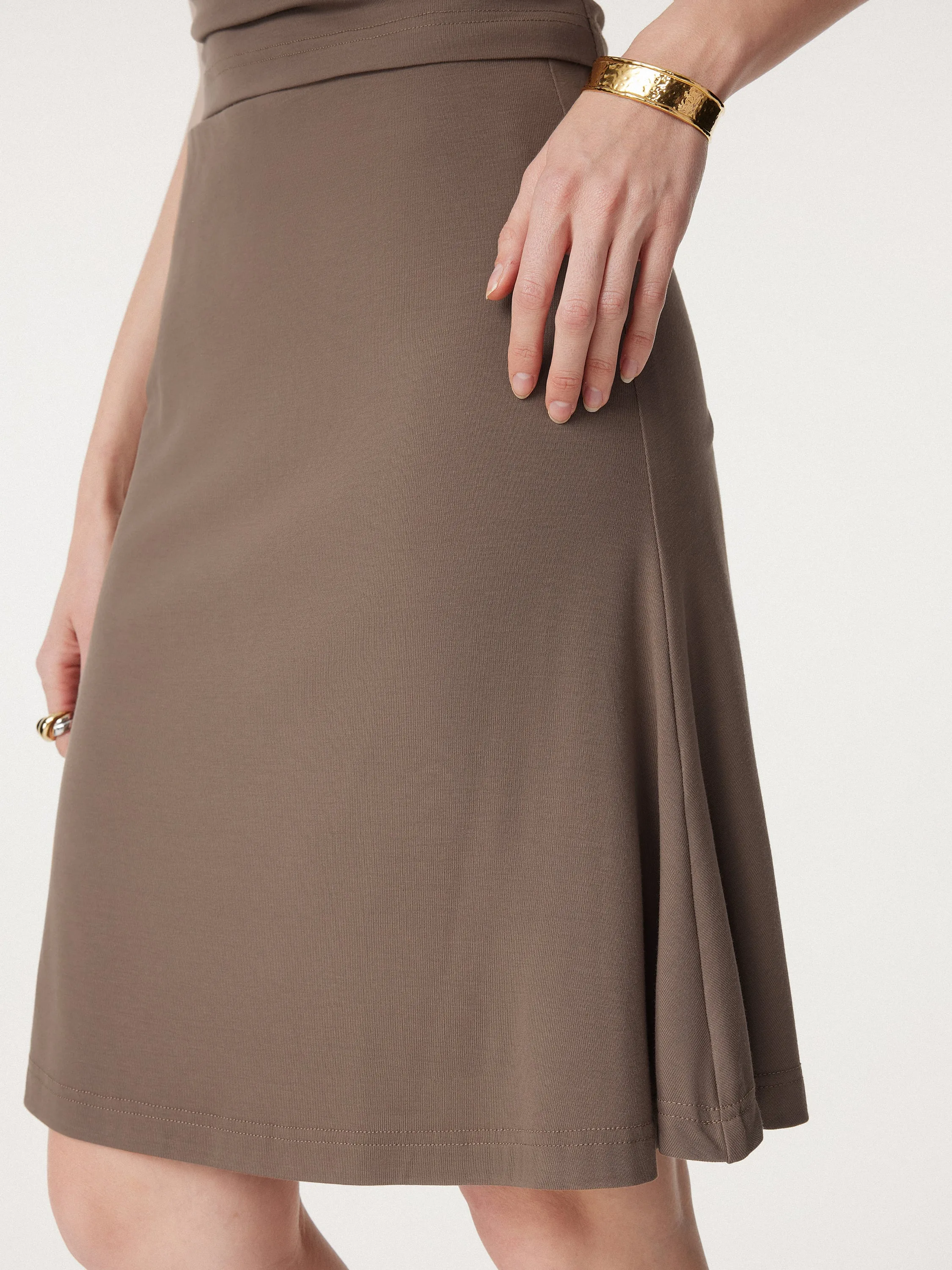 Essential Airy Flared Mini Skirt sold by ogl move product image thumbnail 5