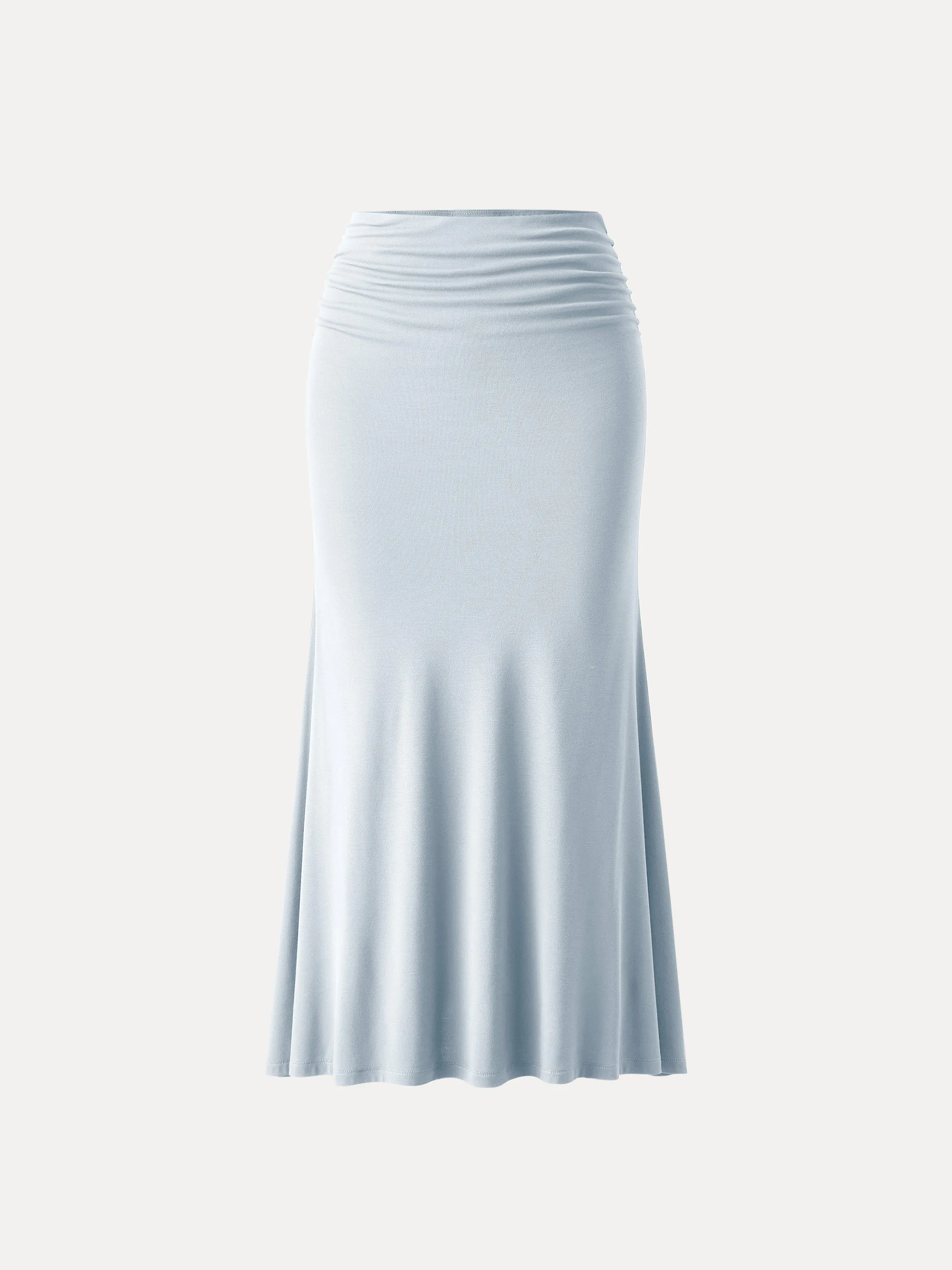 Classic Side Ruched Mermaid Maxi Skirt sold by ogl move product image thumbnail 2