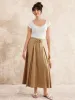 Old Money Pleated Flare Midi Skirt sold by ogl move