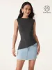 Asymmetrical Hem New Airy Brami Tank sold by ogl move