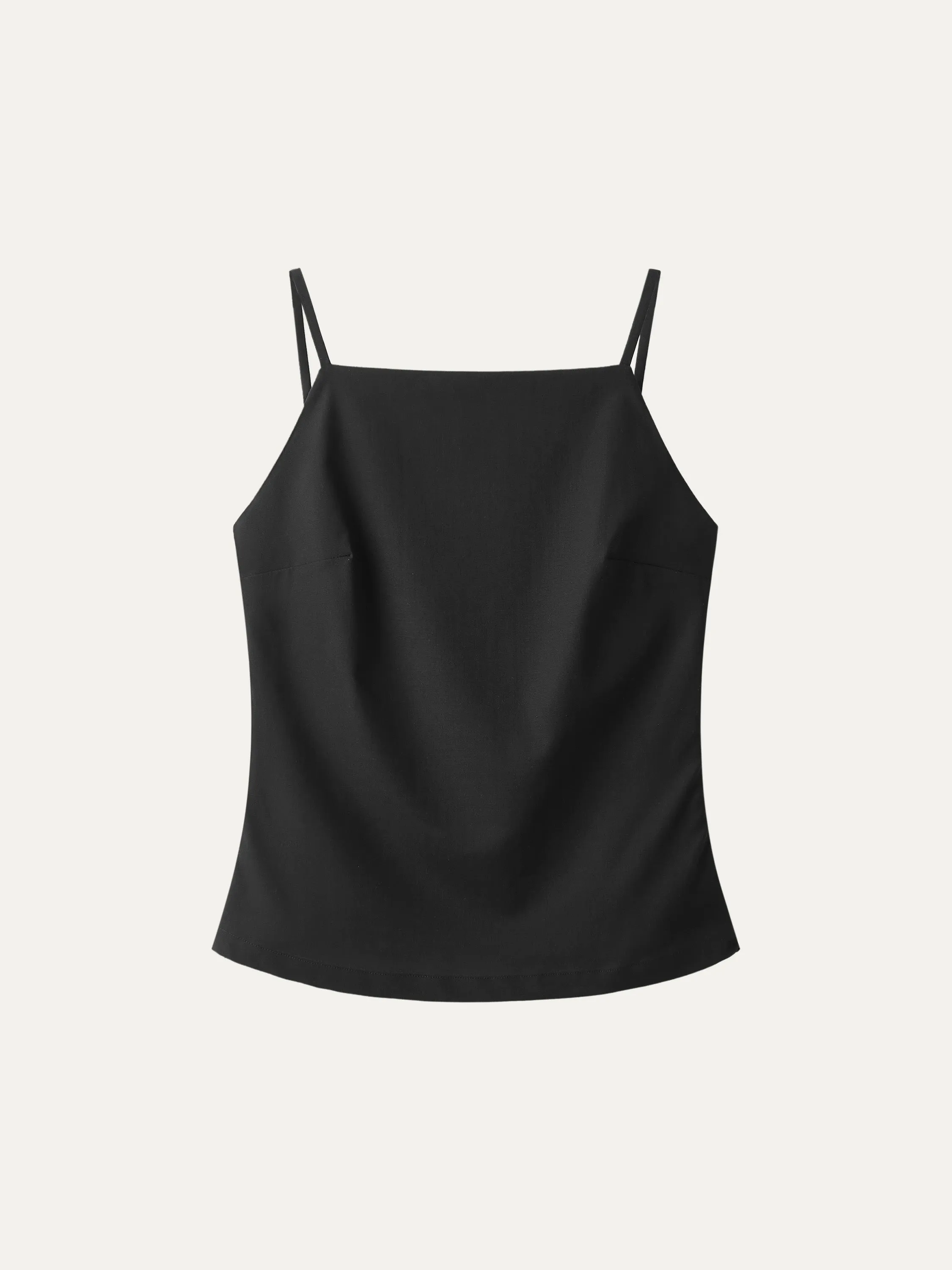 Boatneck Smocked Back Adjustable Strap Top sold by ogl move product image thumbnail 3