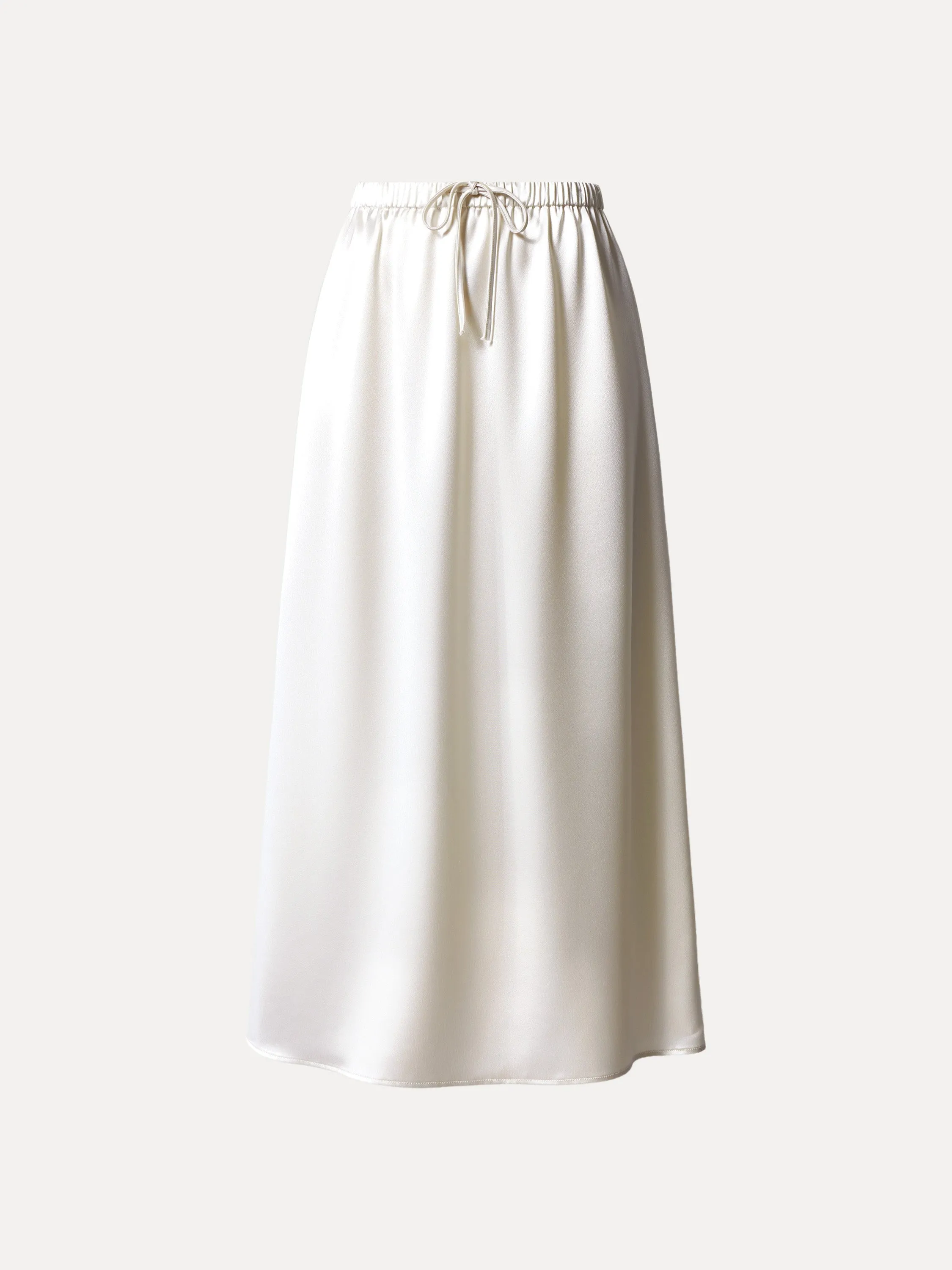Effortless Acetate A-line Maxi Skirt with Pockets sold by ogl move product image thumbnail 3