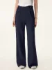 High Rise Pull-on Wide Leg Pant with Adjustable Bar sold by ogl move