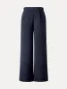 High Rise Pull-on Wide Leg Pant with Adjustable Bar sold by ogl move