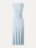 Breezy Cooling Side Ruched Maxi Dress sold by ogl move