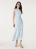 Breezy Cooling Side Ruched Maxi Dress sold by ogl move
