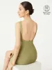 Cooling Open Back Bandless Brami Mini Dress sold by ogl move