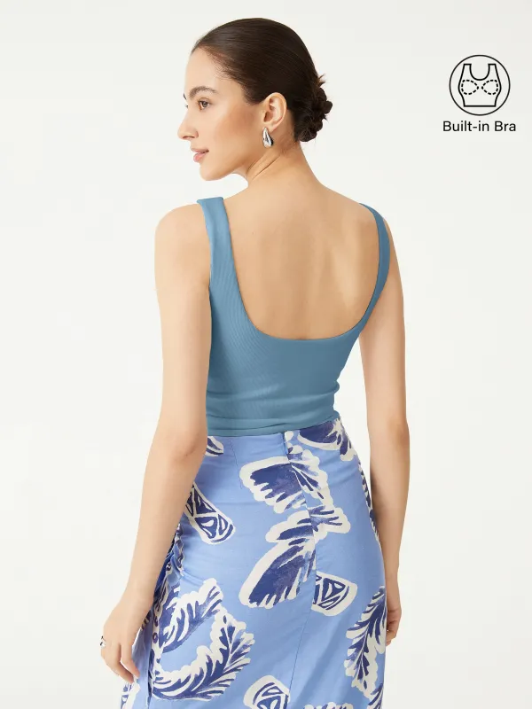 Elastic Open Back Brami Tank sold by ogl move