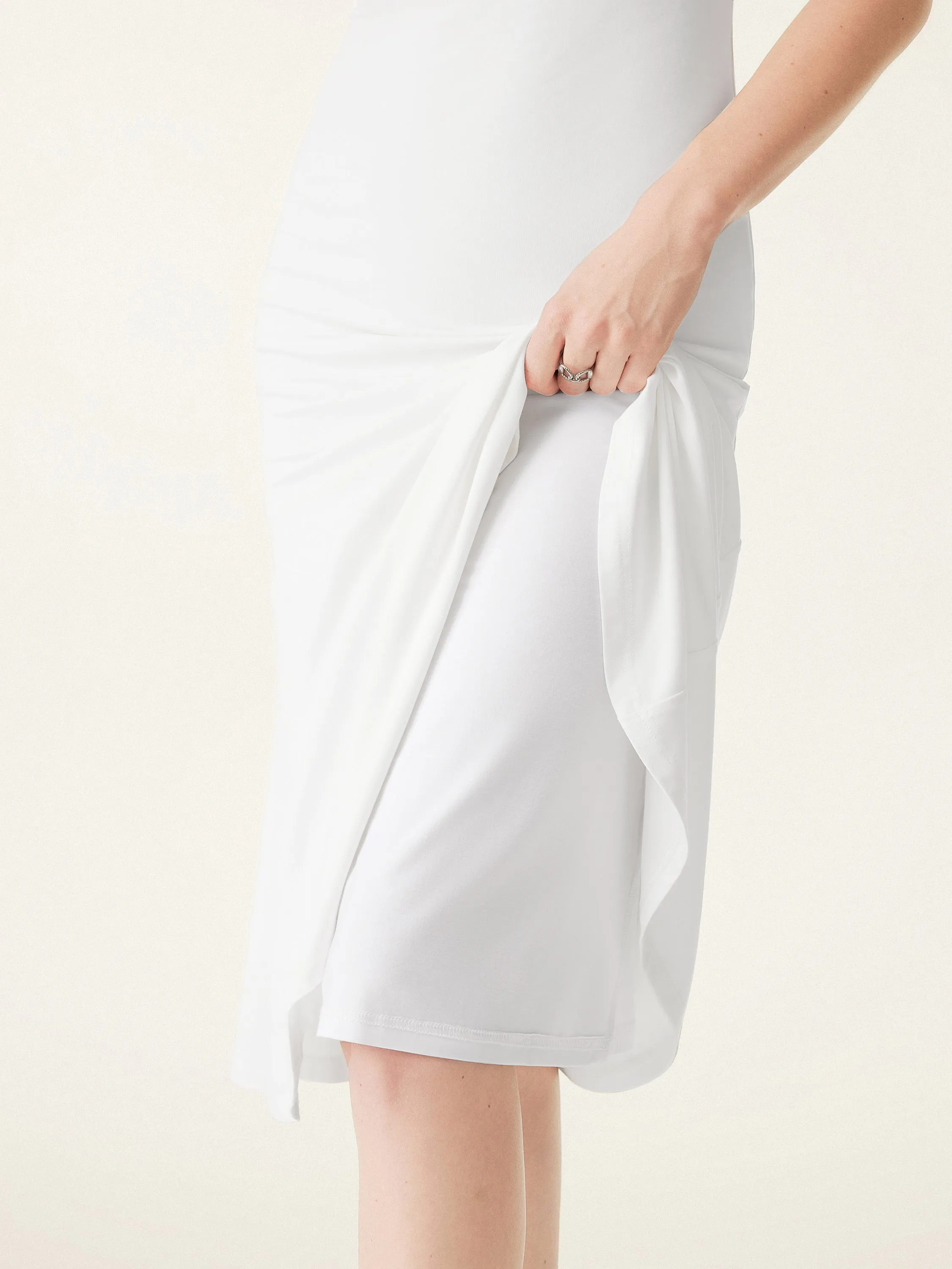 Scoop Neck Midi Low Back Brami Dress sold by ogl move product image thumbnail 2