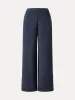 Mid Rise Pull-on Wide Leg Easy Pant with Pockets sold by ogl move