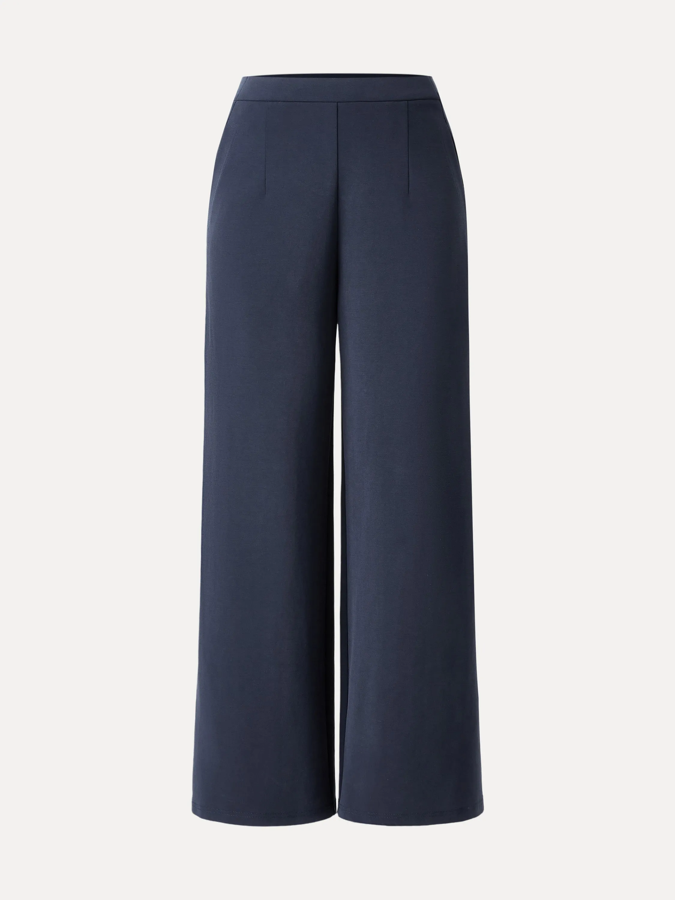Mid Rise Pull-on Wide Leg Easy Pant with Pockets sold by ogl move product image thumbnail 3