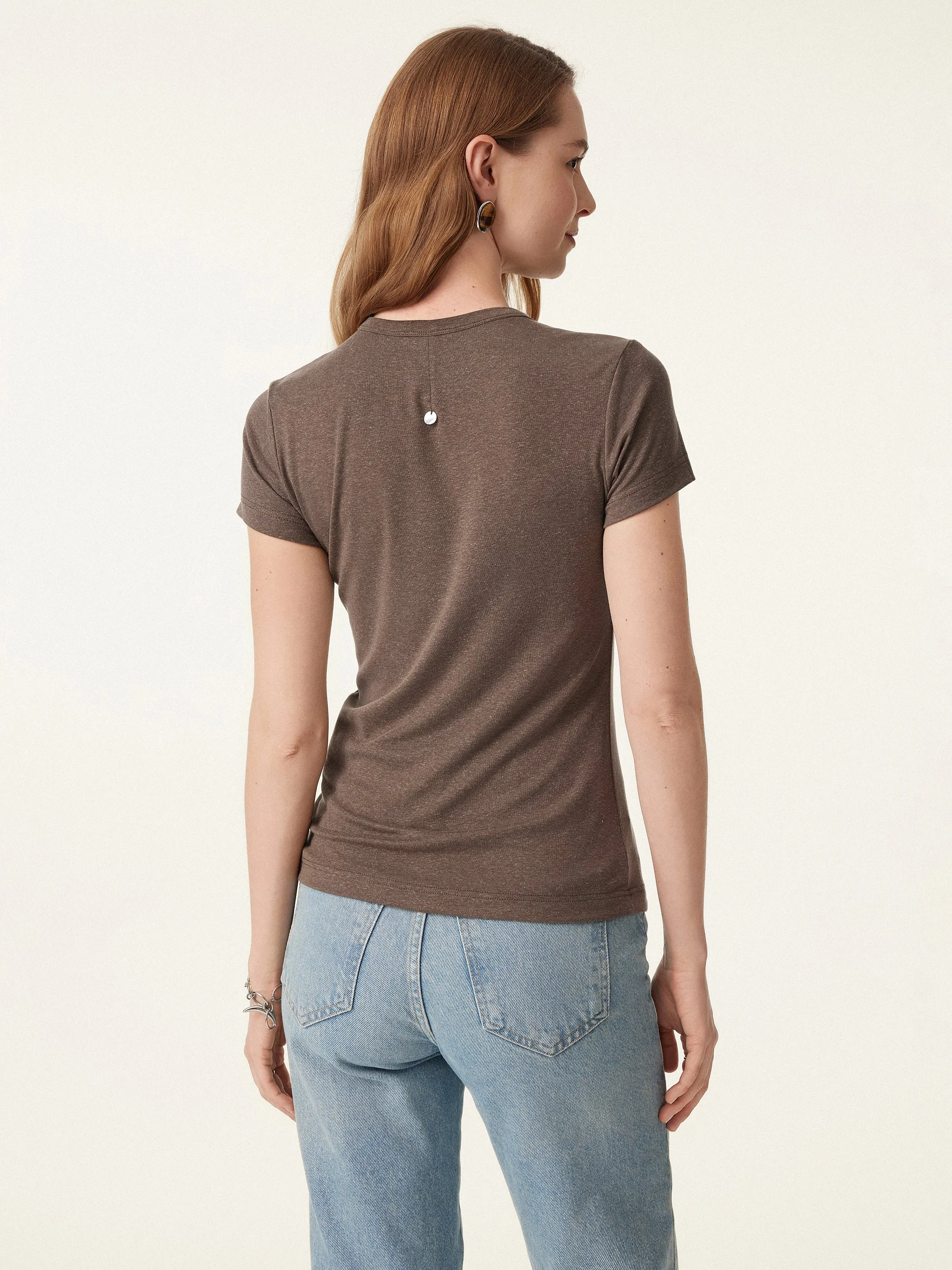 No-fail Tencel-linen Summer Tee sold by ogl move product image thumbnail 2