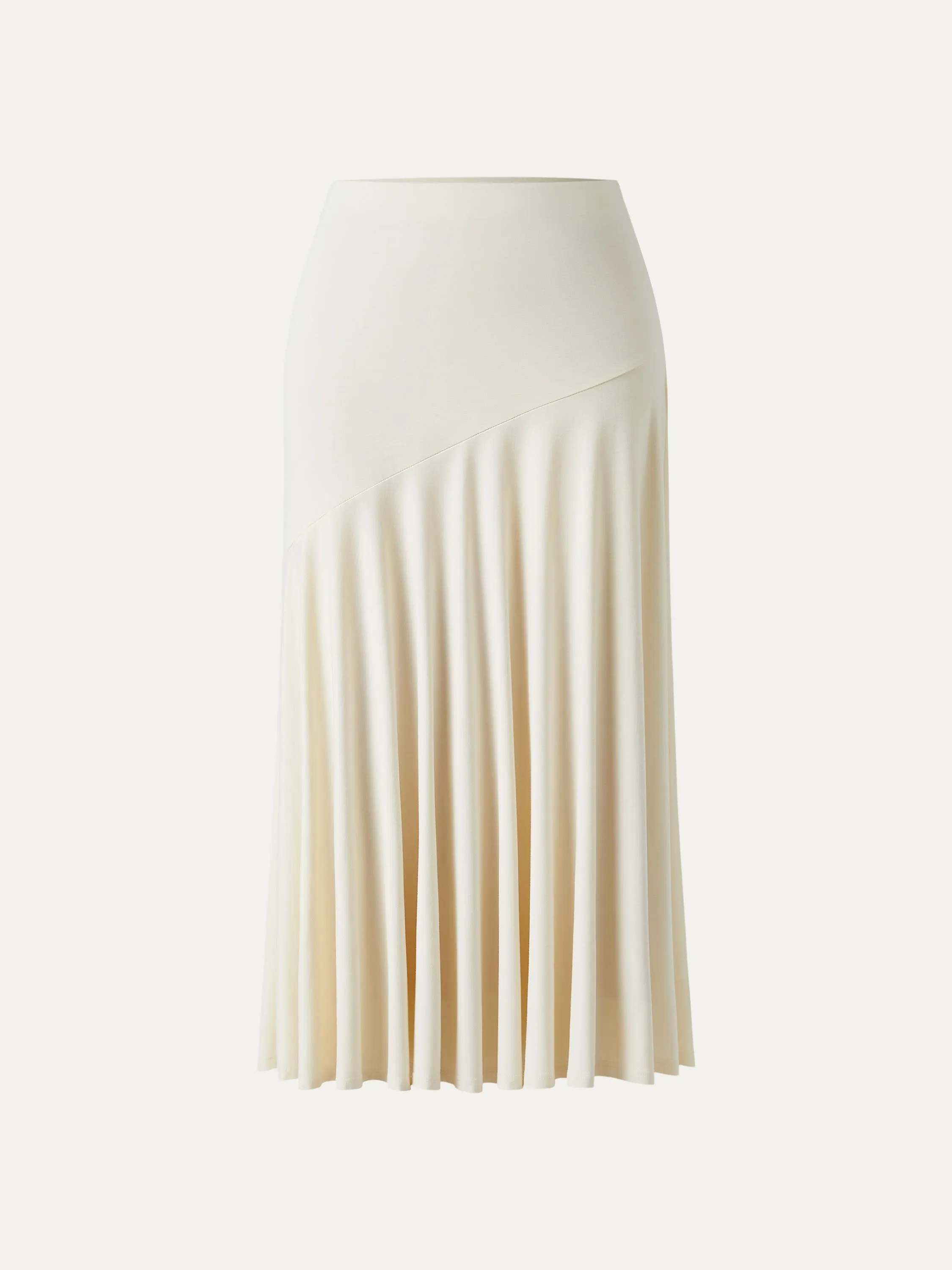 Icy Ponte Midi Rise Doudle-Layered Midi Skirt sold by ogl move product image thumbnail 2