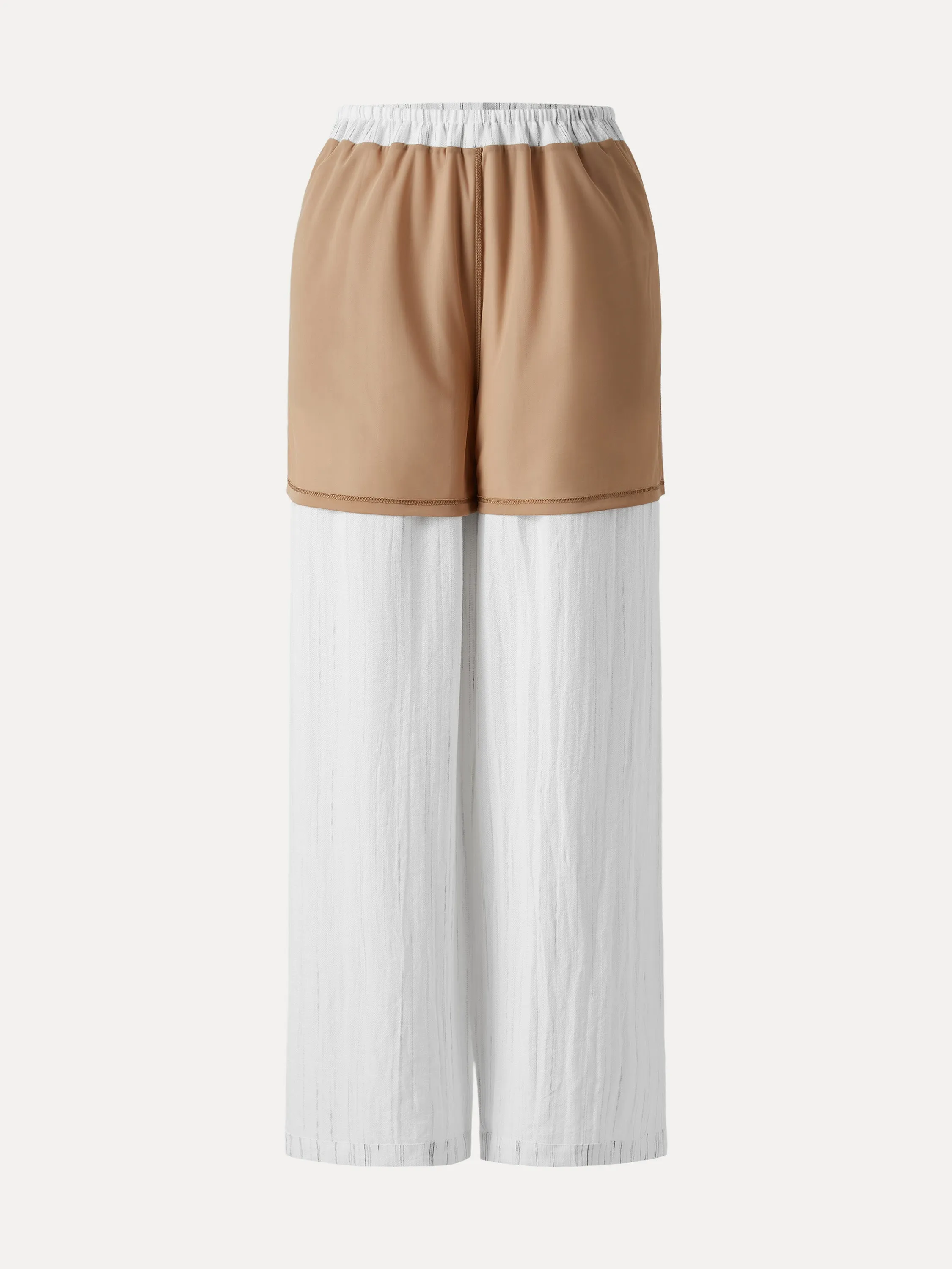 Summer Classic Striped Wide Leg Pants with Pockets sold by OGLmove product image thumbnail 3