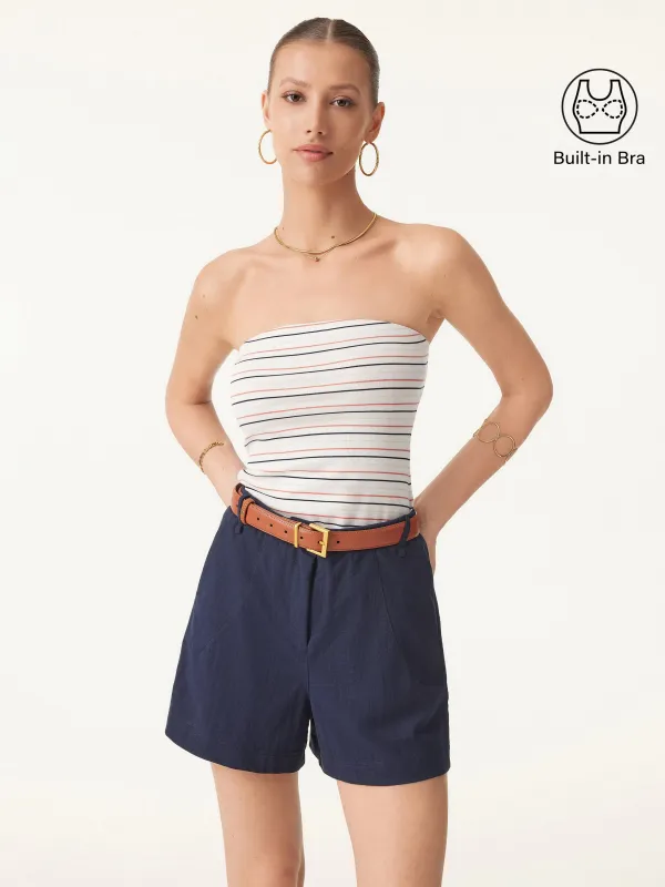 Striped Strapless Tube Brami sold by ogl move