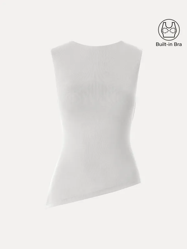 Asymmetrical Hem Brami Tank sold by ogl move