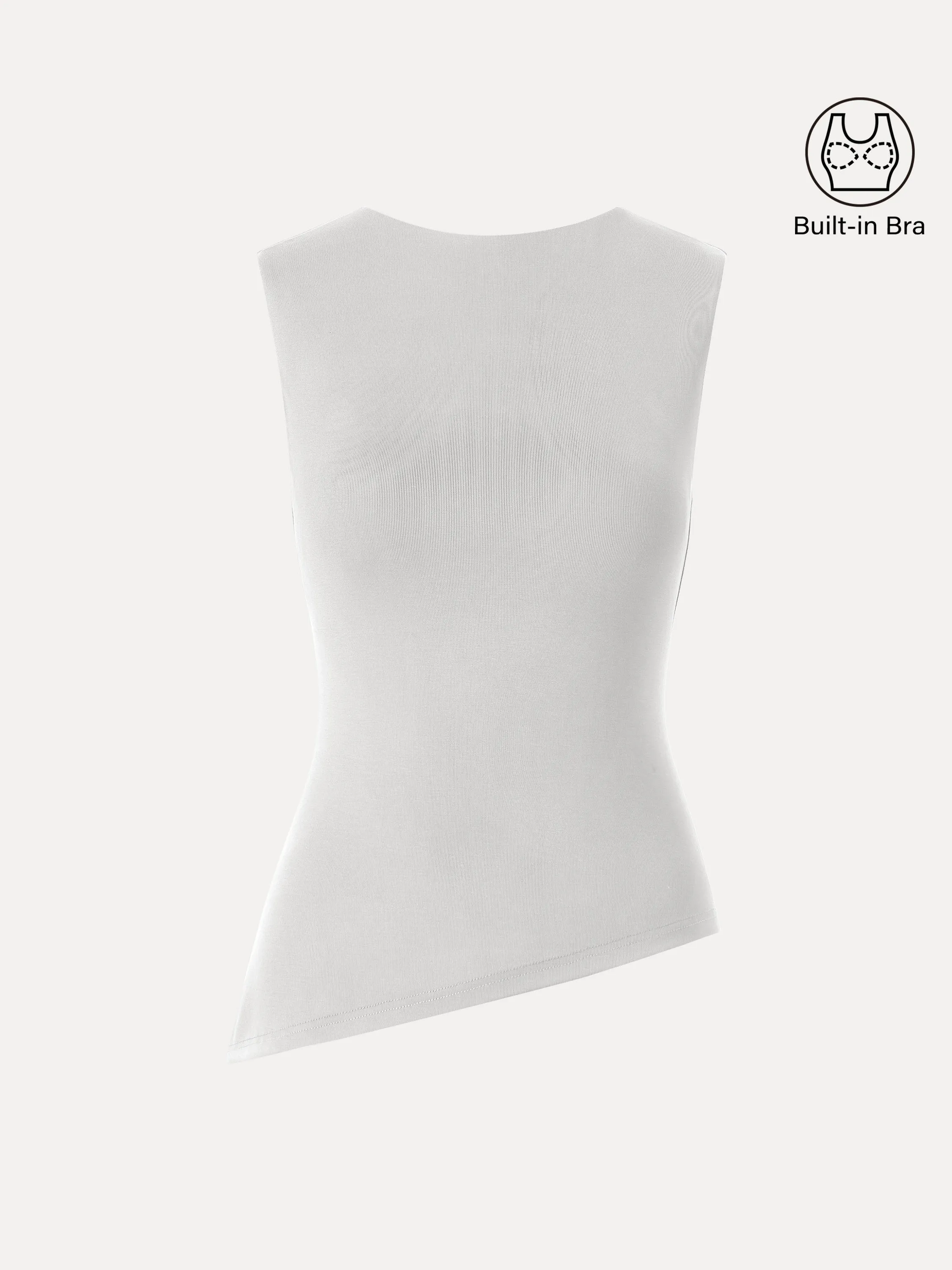 Asymmetrical Hem Brami Tank sold by ogl move