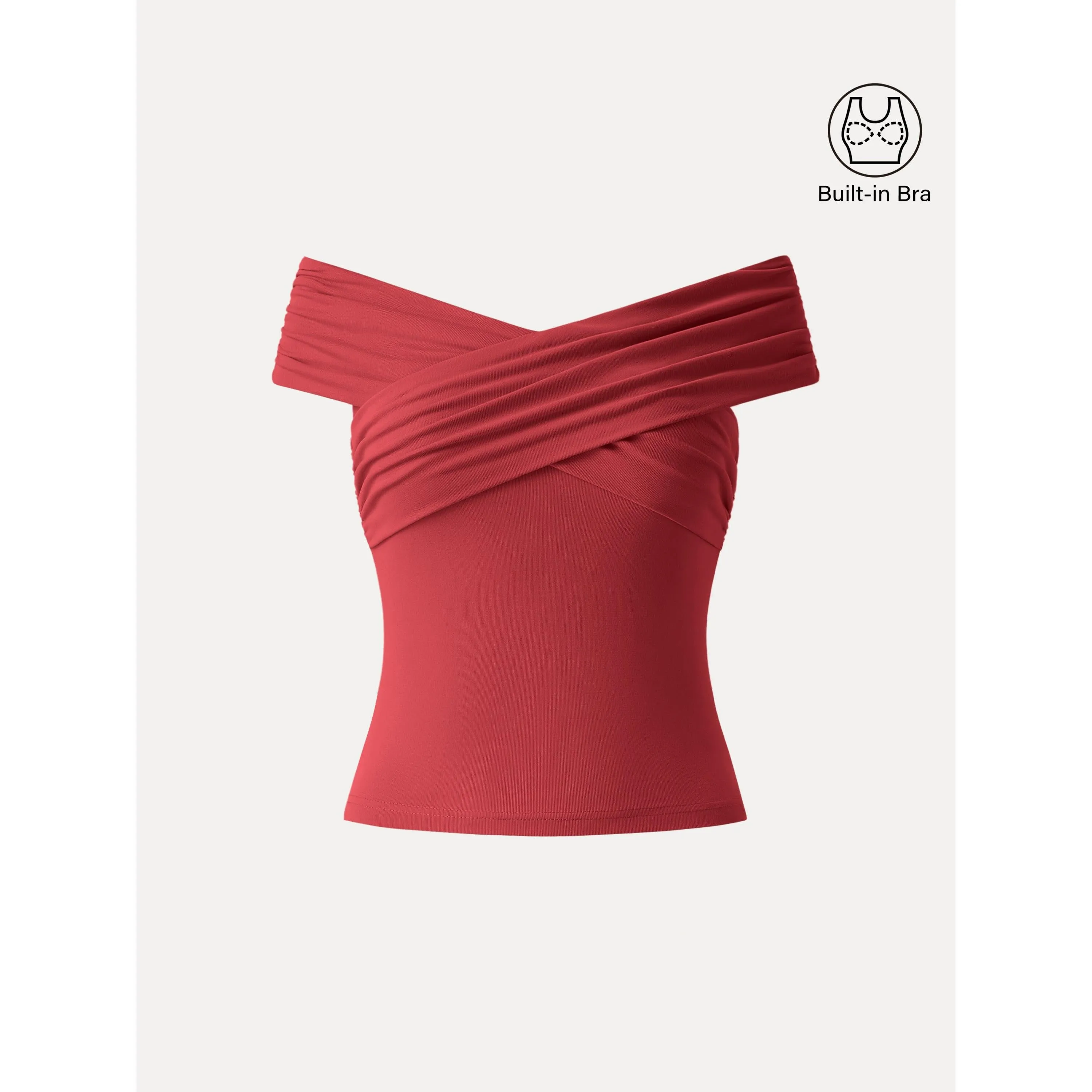 Red Tonal Co-ord Capsule sold by ogl move product image thumbnail 4