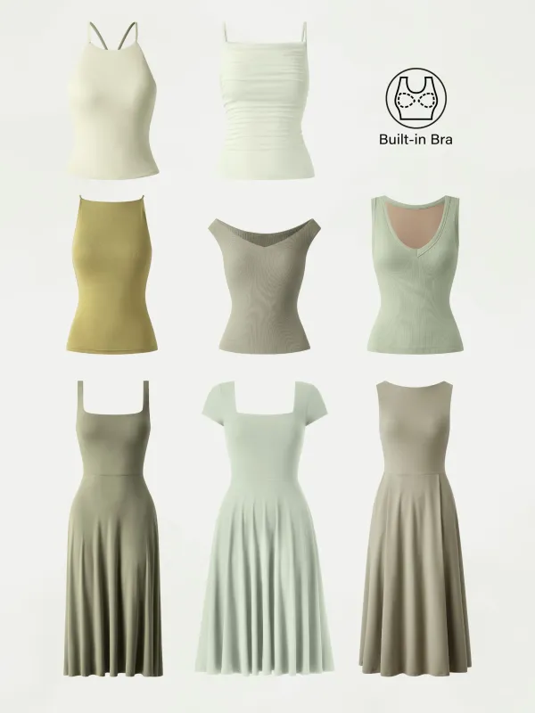 Green Tonal Co-ord Capsule sold by ogl move