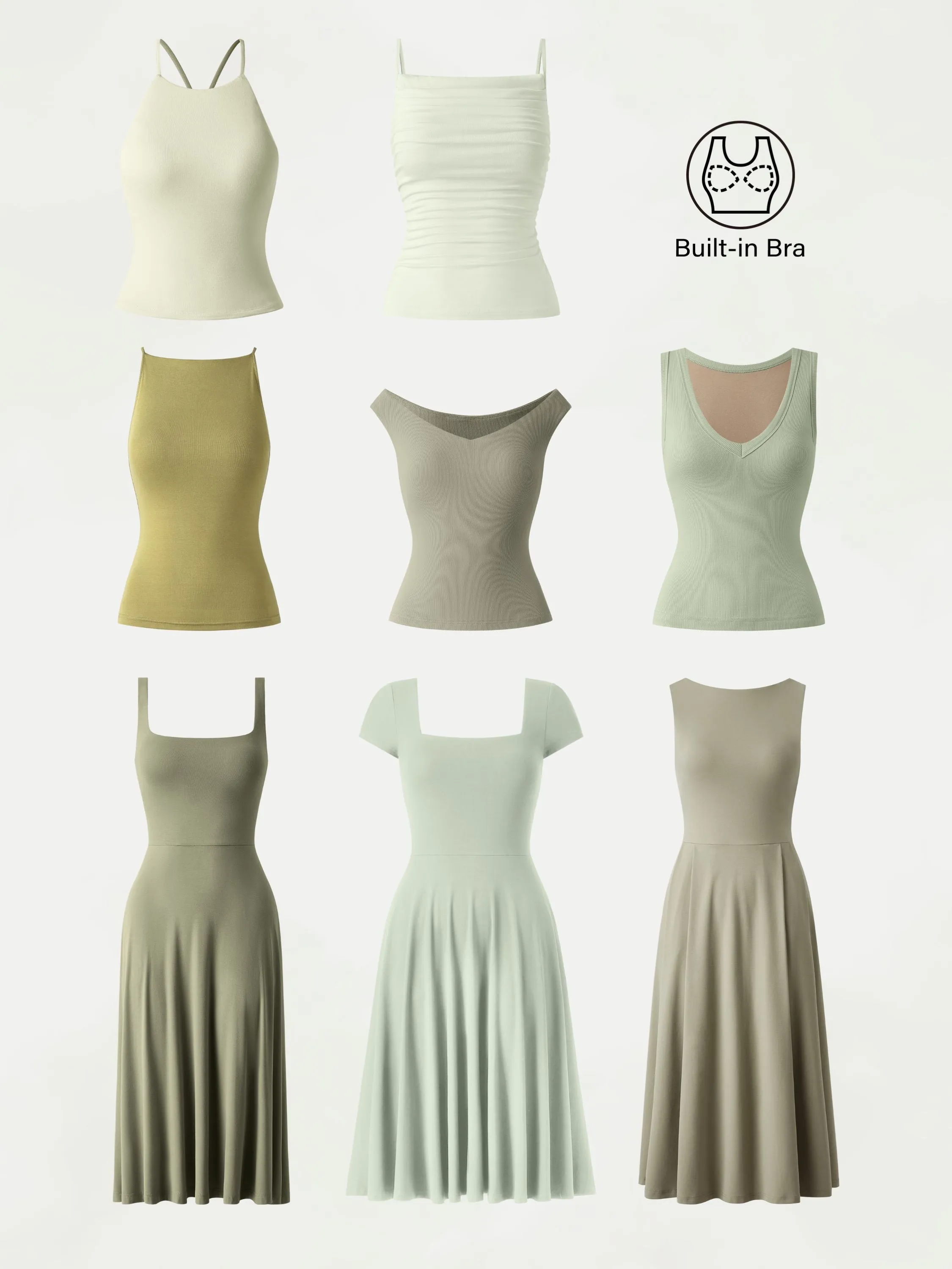 Green Tonal Co-ord Capsule sold by ogl move