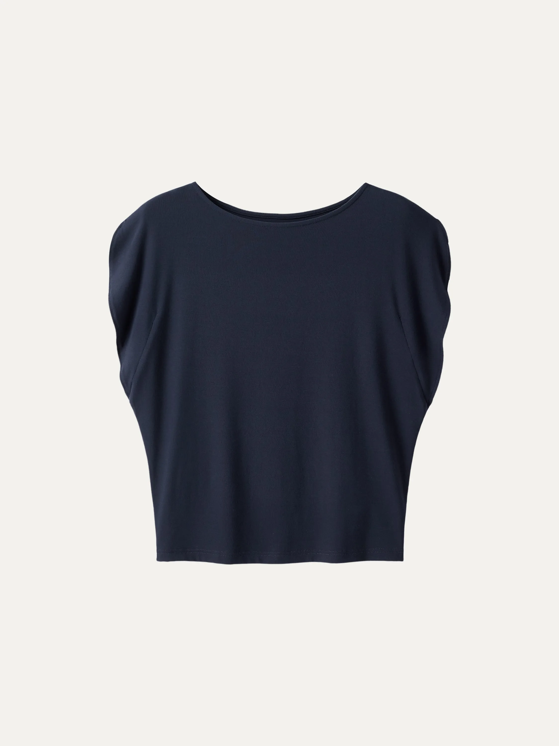 Ultrasoft Boatneck Wide Shoulder Tee sold by ogl move product image thumbnail 3