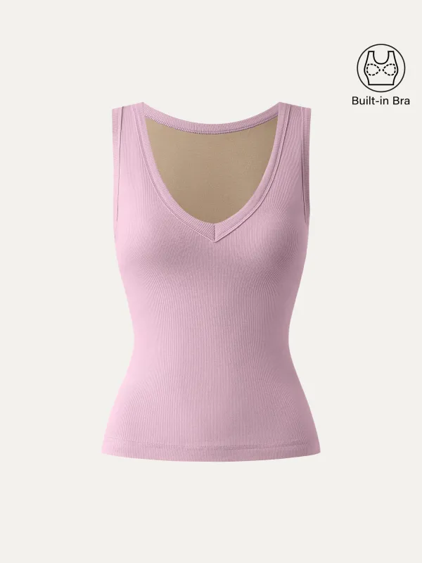 V-neck Cotton Brami Tank sold by ogl move