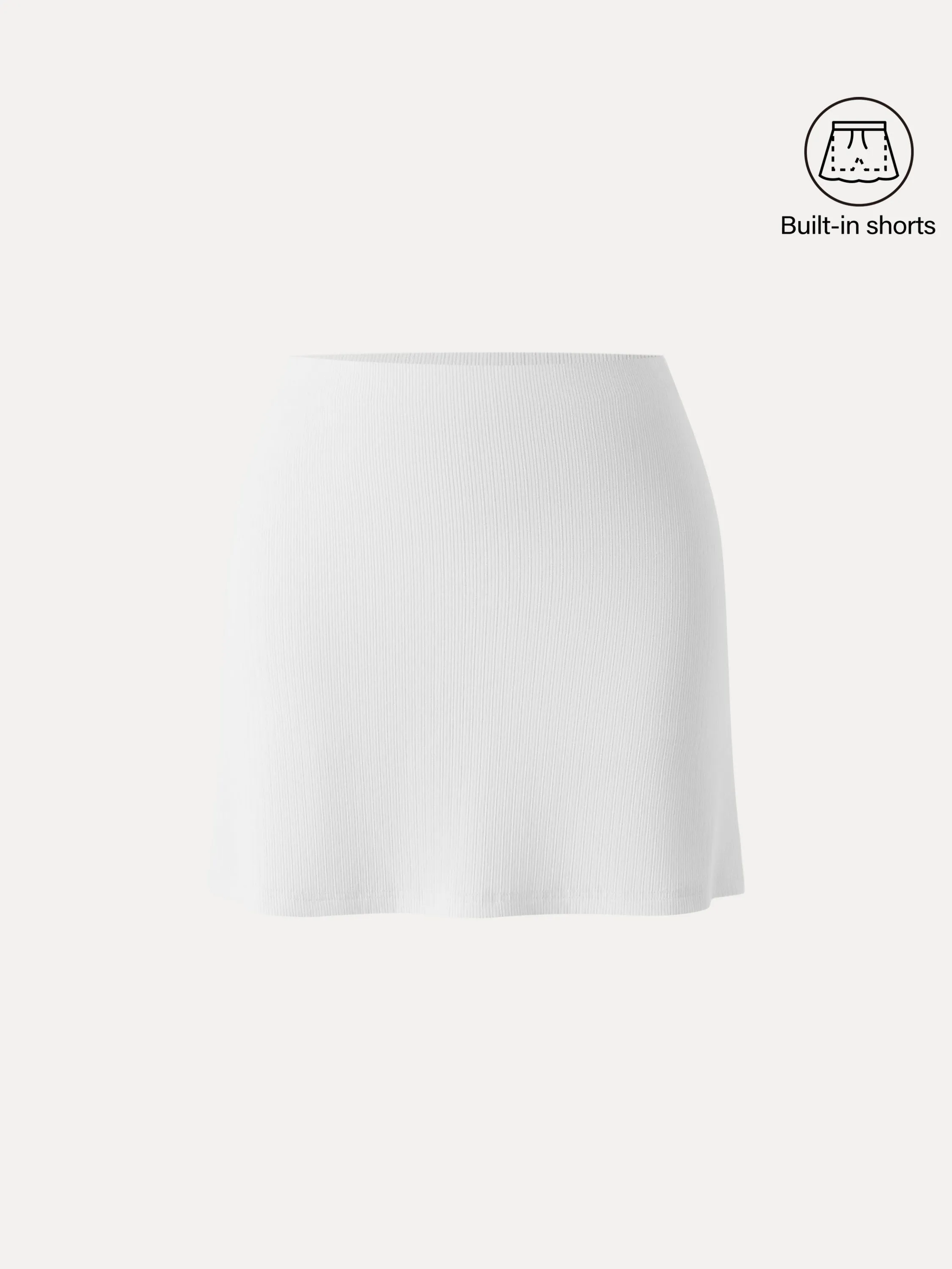 A-line Mini Skirt with Built-in Shorts sold by ogl move product image thumbnail 4
